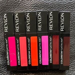 Revlon ColorStay Satin Ink Lipstick Collection - Bold Shades 6 new